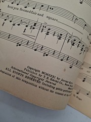 7 VTG Sheet Music Books 1924 &rsquo;25 29 31 35 36 57 Exc Cond 20s 30s Great Graphics