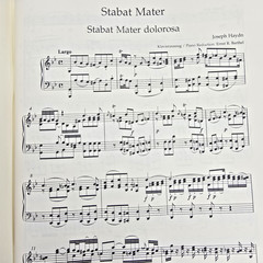 Haydn Stabat Mater Score Urtext Bärenreiter BA 4642-90 Choral Music Book Vtg