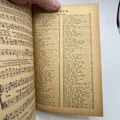 Vintage 1952 “Solid Rock” Christian Hymnal Song Book Shape Notes