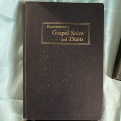 Rodeheaver Hall-Mack Gospel Song Books Lot of 8 Solos & Duets Series, Choir