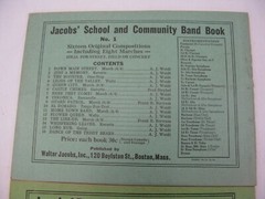 Lot 2 1930 Jacobs Evergreen Collection 50 Old Songs Band Orchestra Saxophone