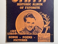 Vintage 1943 – Blaine Smith Historic Album Song / Poems /Picture Book (32 Pages)