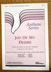 Joy of My Desire Religious SATB Choral Choir Sheet Music (Randolph 1987)