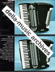 EXCELSIOR ACCORDION/ EXCELSIOLA ACCORDION 1970&rsquo;s/ 80&rsquo;s FULL COLOR CATALOG ITALY