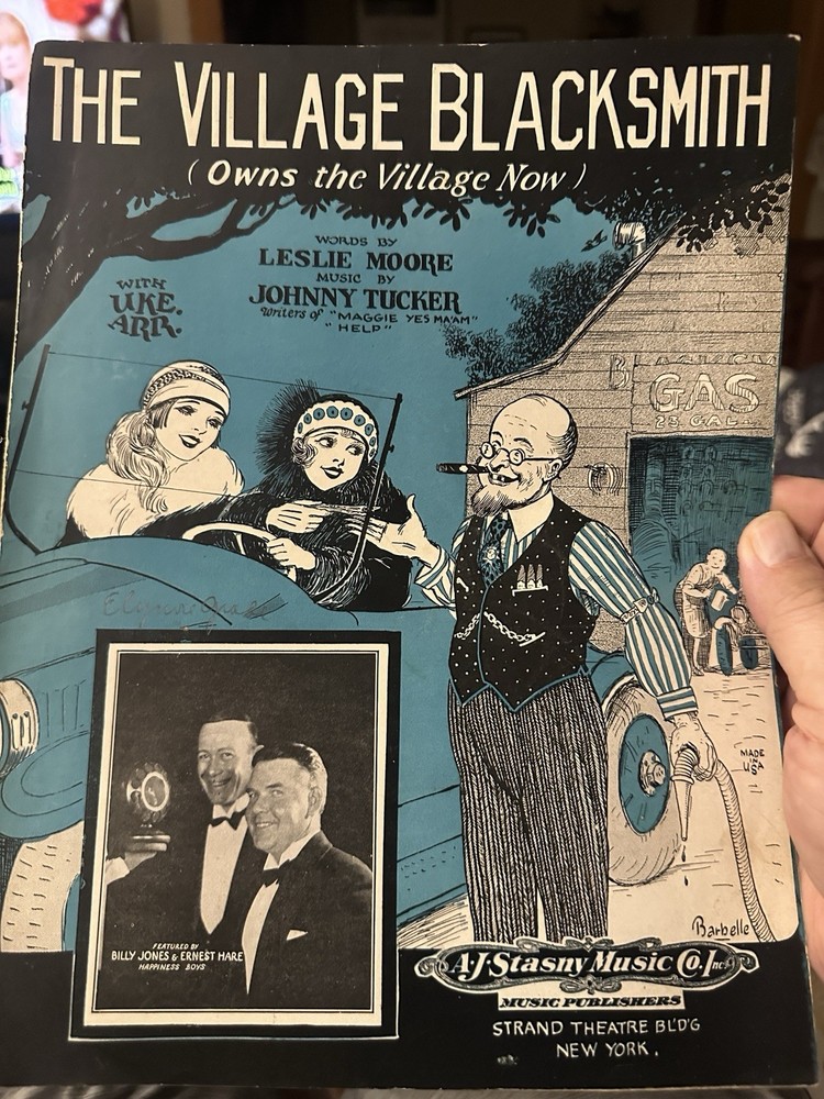 D 3-Pack 9×12 post-1920 Vintage sheet music