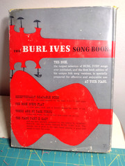 SIGNED Burl Ives Songbook 115 Songs in Historical Perspective 1953 Ballantine
