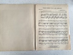 Lot 5 Vtg Violin Piano Sheet Music Duets Indian Love Call Chopin Cello Iris Eyes