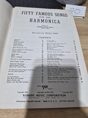 Vintage Harmonica Songbook Fifty Famous Songs for…. Robbins Music 1954
