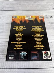 AC/DC Bonfire Guitar Tab Song Book by Amsco Publications for Electric Guitar