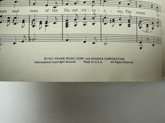 Vtg 1957 Vocal Selections From The Music Man Musical Sheet Music Book