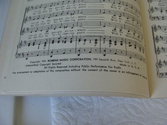 NEW Vtg 40s Robbins Music Corp Choral Patriotic AMERICA USA Song Book HUGO FREY
