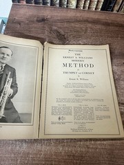 Ernest Williams School of Music Modern Method for Trumpet Cornet Music Book 1937