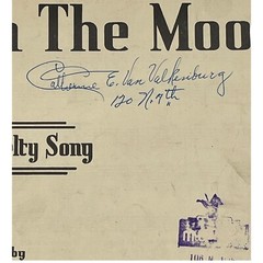 Vintage Sheet Music IN THE MOOD 1939 Novelty Song Razaf/Garland Van Valkenburg