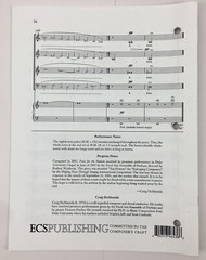 Peace For The Nations SATB Chorus Organ Sheet Music By Craig DeAlmeida ECS Pub
