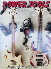 POWER TOOLS FOR 4, 5 & 6 STRING BASS VOLUME 1 MUSIC BOOK SPIRAL BOUND COCKFIELD