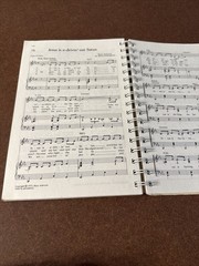 Fresh Sounds Companion Volume to Sound of Living Waters 1976 Spiral Bound Hymnal