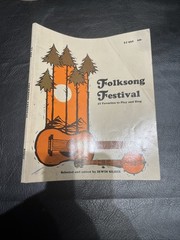 Folksong Festival 47 Favorites to Play, Irwin Silber 1967 TJ 932 Scholastic