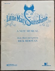 Little Mary Sunshine Vocal Score – Rick Besoyan – 1965 Charles Hansen