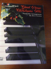 Great Christmas Hits Arranged for Solo Piano by Dan Coates & Myra Schubert