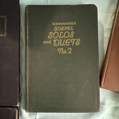 Rodeheaver Hall-Mack Gospel Song Books Lot of 8 Solos & Duets Series, Choir