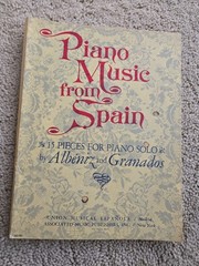 Piano Music From Spain Albeniz & Granados 1971.