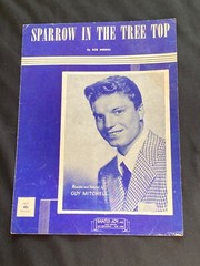 Sheet Music Lot 4 Count Every Star Sparrow In The Tree Top Old Master Painter