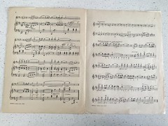 Lot 5 Vtg Violin Piano Sheet Music Duets Indian Love Call Chopin Cello Iris Eyes