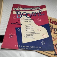 Lot of 4 Vintage Americana Songbooks And Sheet Music USA 250th