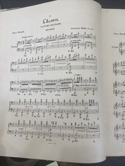 Rare VintageBound Book Sheet Music-20 Songs–1887 HC Condition PianoForte Duetts