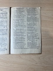 ANTIQUE TWICE 55 COMMUNITY SONGS No.1 The Brown Book SC 1917 C.C. Birchard & Co.