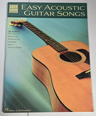 Lot of 2 Acoustic Guitar Songs Books Hal Leonard Easy Guitar with Notes & Tab
