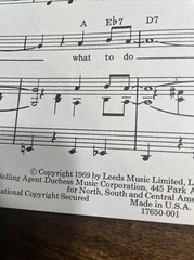 VANITY FAIRE ‘Early In The Morning’ Sheet Music 1969 Vintage
