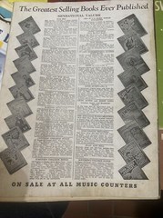 Give My Love to Nell – Arr Mort H. Glickman – Sheet Music 1935