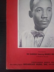 Vintage 1957 Maurice Williams Little Darlin&rsquo; Sheet Music Acceptable