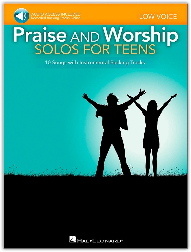 Hal Leonard Praise And Worship Solos For Teens Low Voice Book/Audio Acompaniment