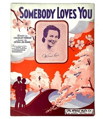 1932 Sheet Music Somebody Loves You Ukulele Piano Voice Welcome Lewis Vintage