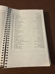 Hosanna! Music Praise Worship Songbook 9 Choruses Hymns 1995 Spiral Bound