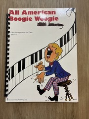 Blues & Rag Piano & All American Boogie Woogie Bill Irwin Spiral Bound Books VTG
