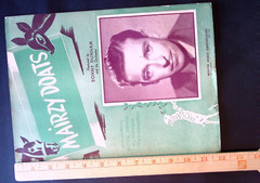 Mairzy Doats 1943 Sheet Music Sonny Dunham Orchestra Pop Piano Vocal Guitar
