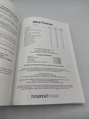 Travis Cottrell Alive Forever Song Book – Piano, Vocal, Guitar Hosanna! Music