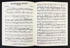 On The Blue Lagoon With You 1924 Vintage Sheet Music Piano Vocal Paskman Friml