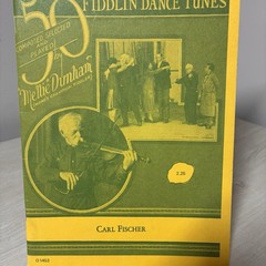 Mellie Dunham 50 Fiddlin Dance Tunes 1926 PB Carl Fischer VTG Reprint Songbook
