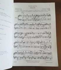 Richard Wagner ~ Lohengrin. G. Schirmer Opera Score Edition. Trade Paperback