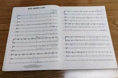 1989 THE BEST OF BLOOD, SEEAT & TEARS SHEET MUSIC TRANSCRIBED SCORE BOOK