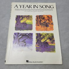 A YEAR IN SONG BOOK PIANO/VOCAL/GUITAR 50 HOLIDAY SEASONAL OCCASIONAL SONGS NEW