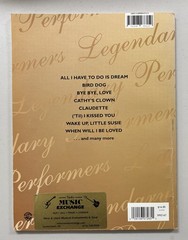 The Everly Brothers 29 Golden Hits song book sheet music 1988
