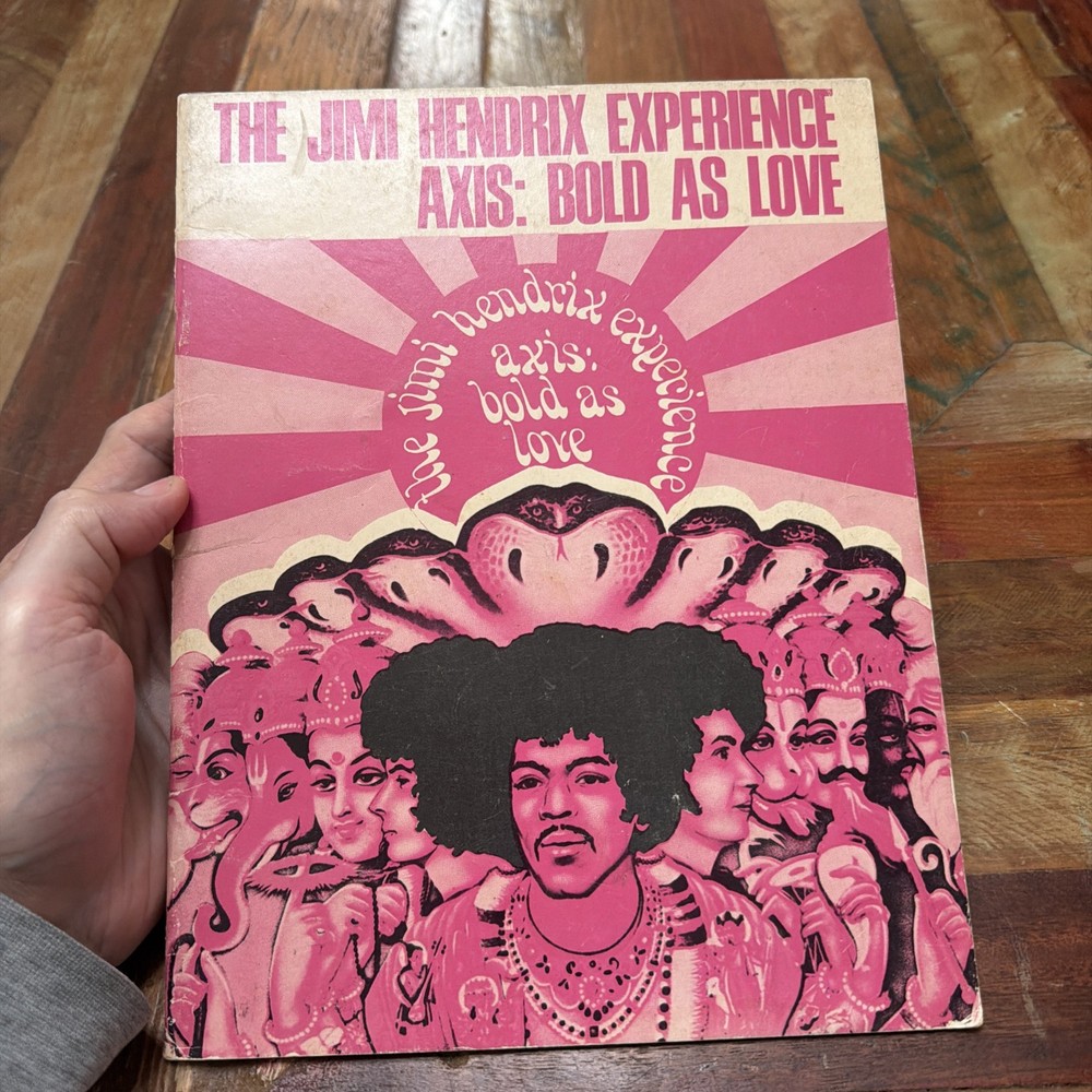 1968 Jimi Hendrix Experience -Axis Bold As Love Sheet Music guitar tab bass