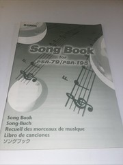 Yamaha Song Book for PSR-79 and PSR-195 Keyboards, 100 Songs
