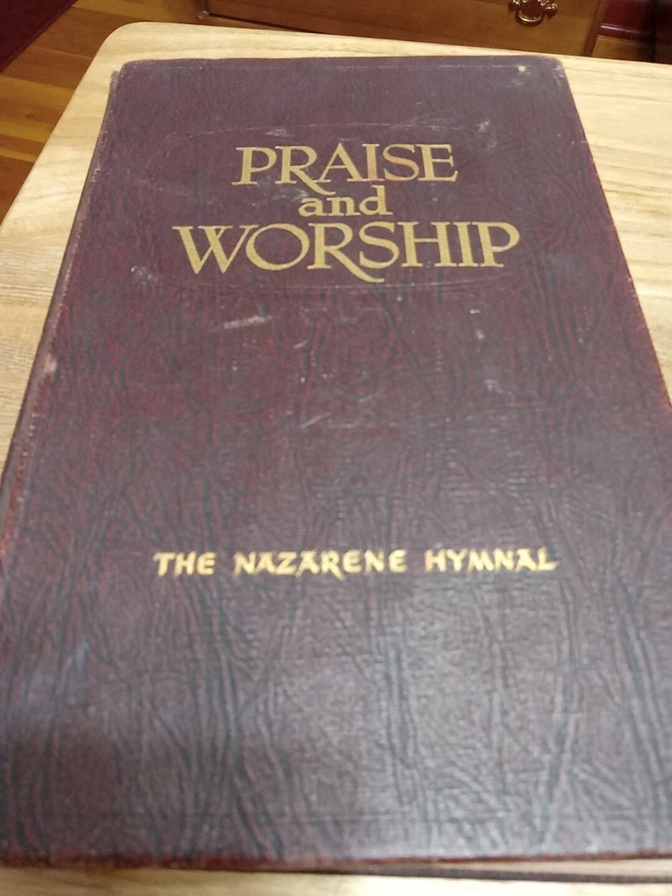 Vintage First Edition Praise And Worship Gospel Songbook