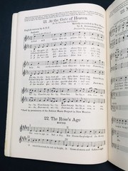 VTG 1940 SINGING AMERICA Songbook Chorus CC Birchard & Co 6×9
